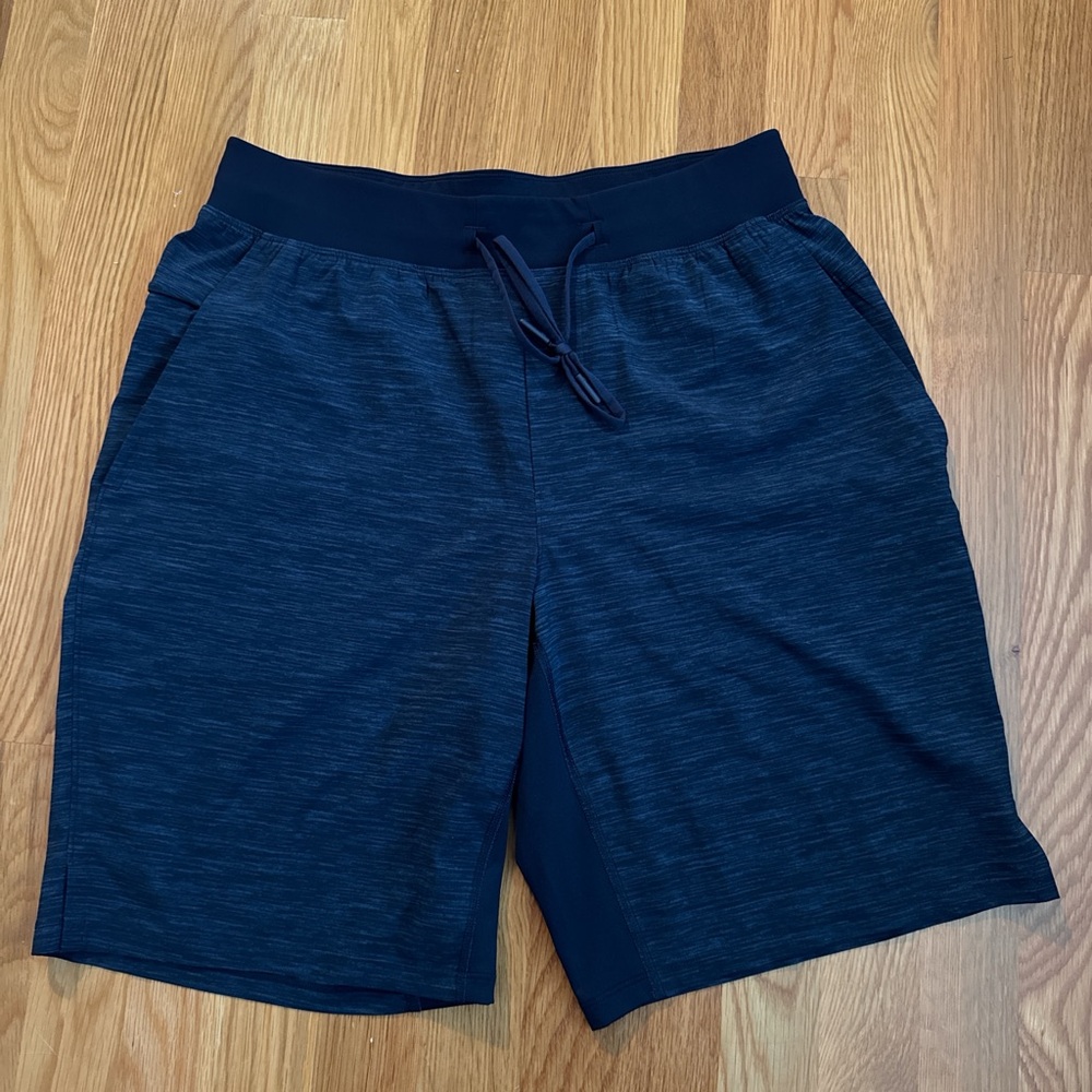 Lululemon Athletica Dark Blue Linerless Athletic Shorts